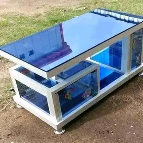 See through table
